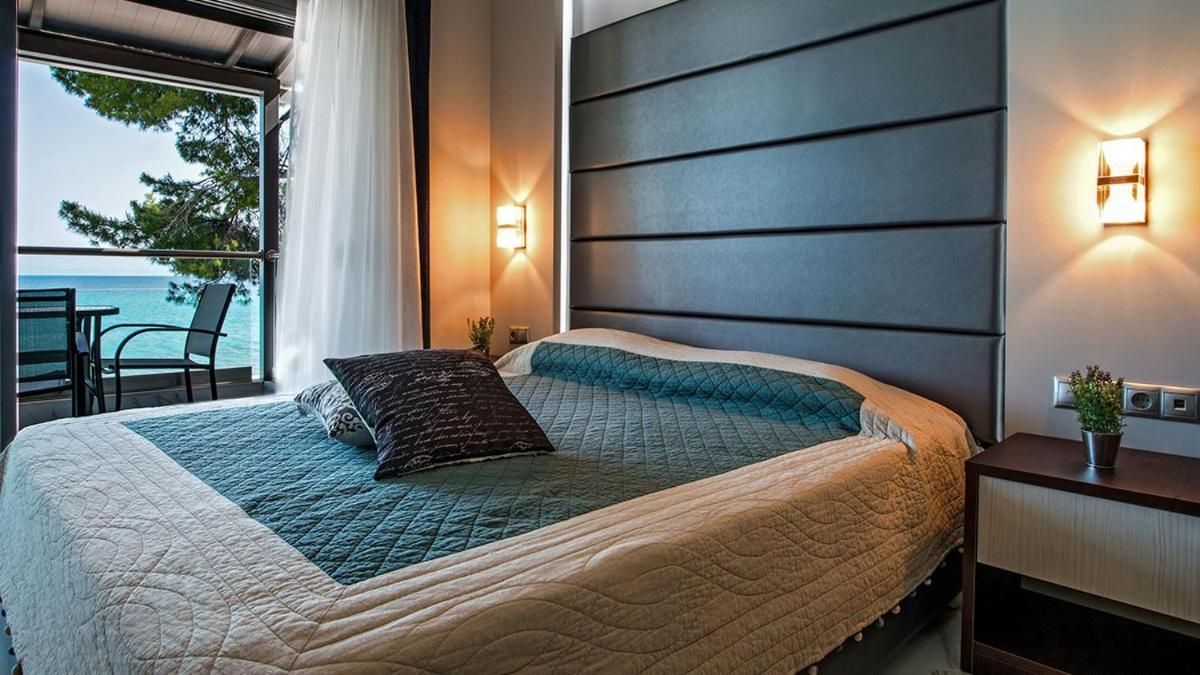 Tridente Mare Apart Hotel Пефкохори Екстериор снимка