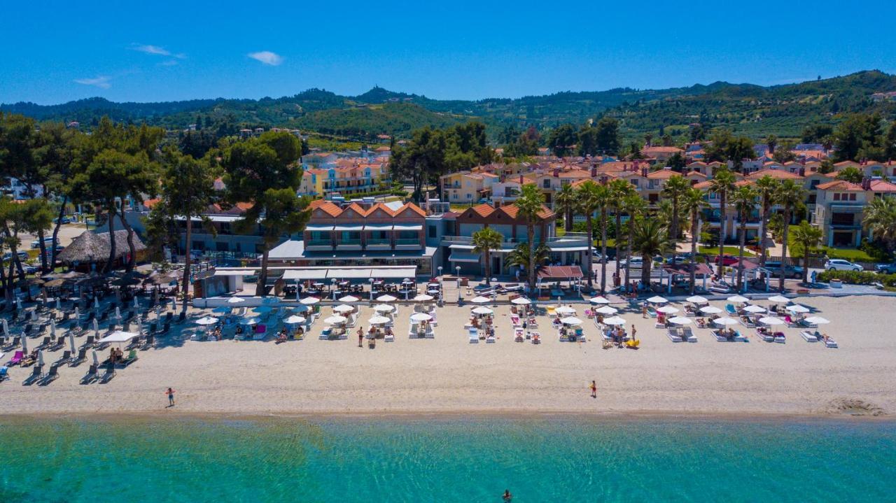 Tridente Mare Apart Hotel Пефкохори Екстериор снимка