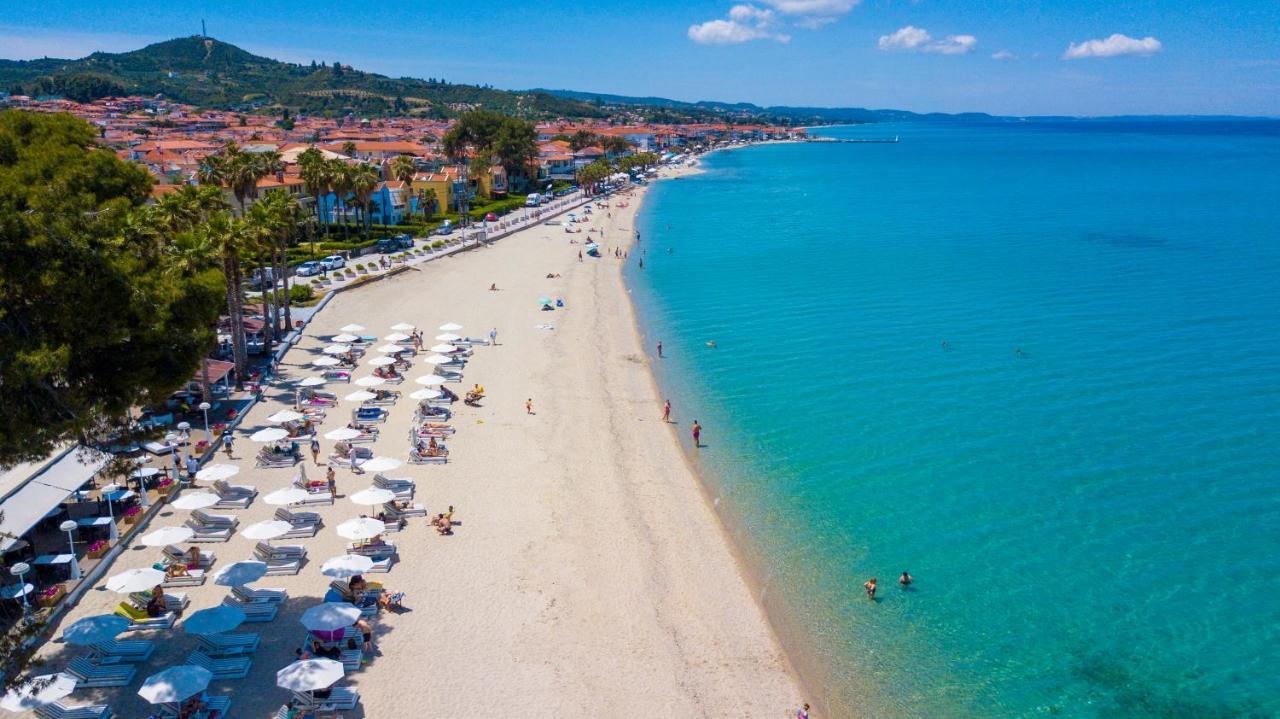 Tridente Mare Apart Hotel Пефкохори Екстериор снимка
