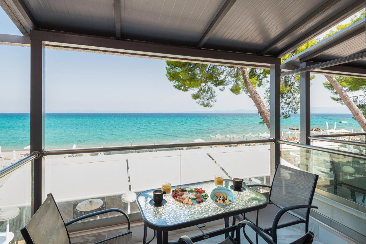 Tridente Mare Apart Hotel Пефкохори Екстериор снимка