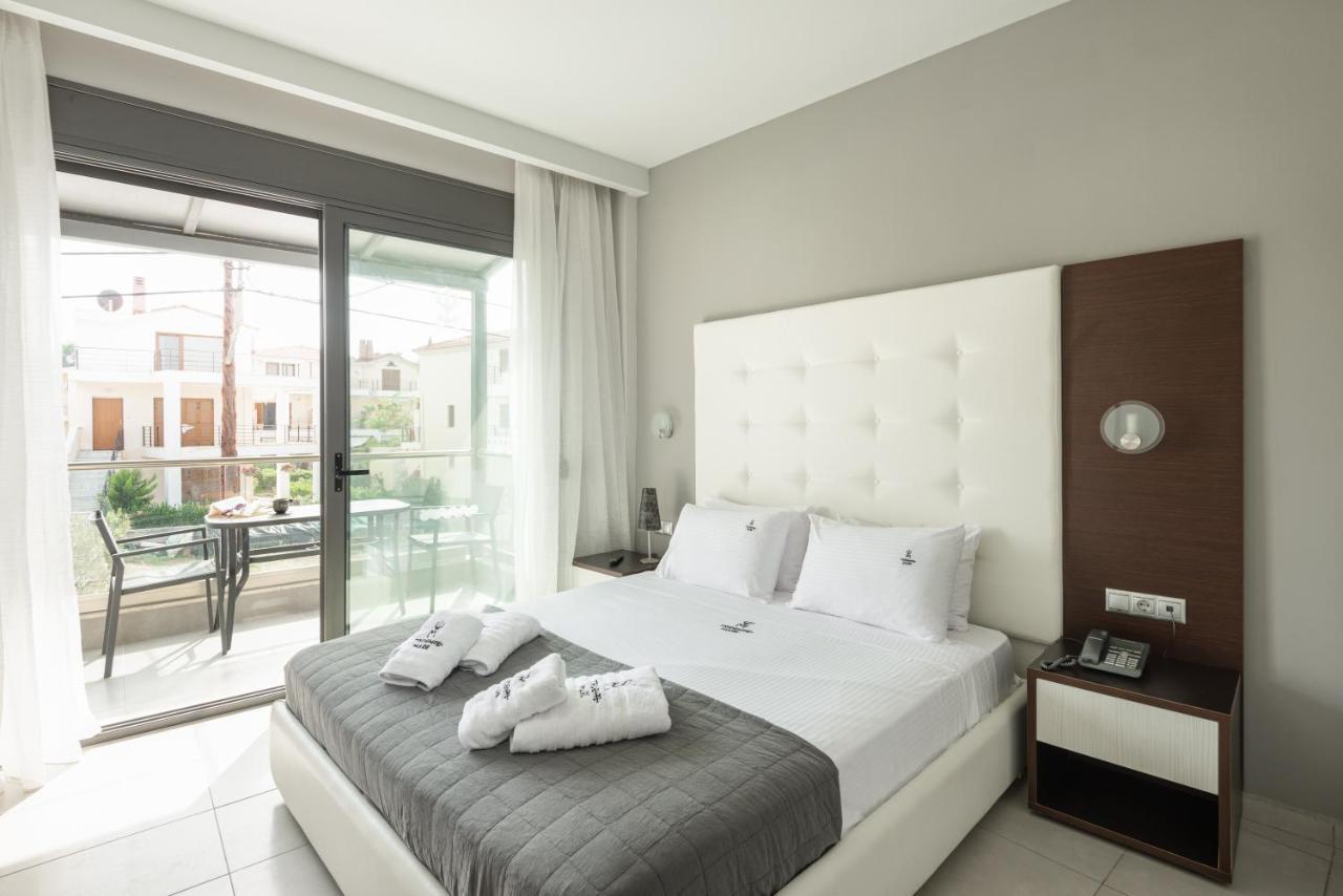 Tridente Mare Apart Hotel Пефкохори Екстериор снимка