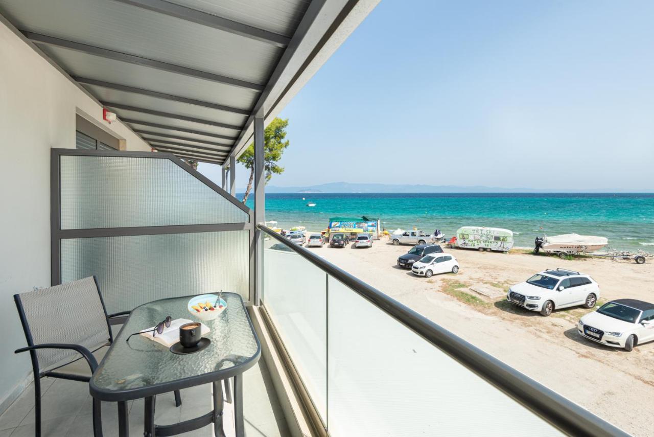 Tridente Mare Apart Hotel Пефкохори Екстериор снимка