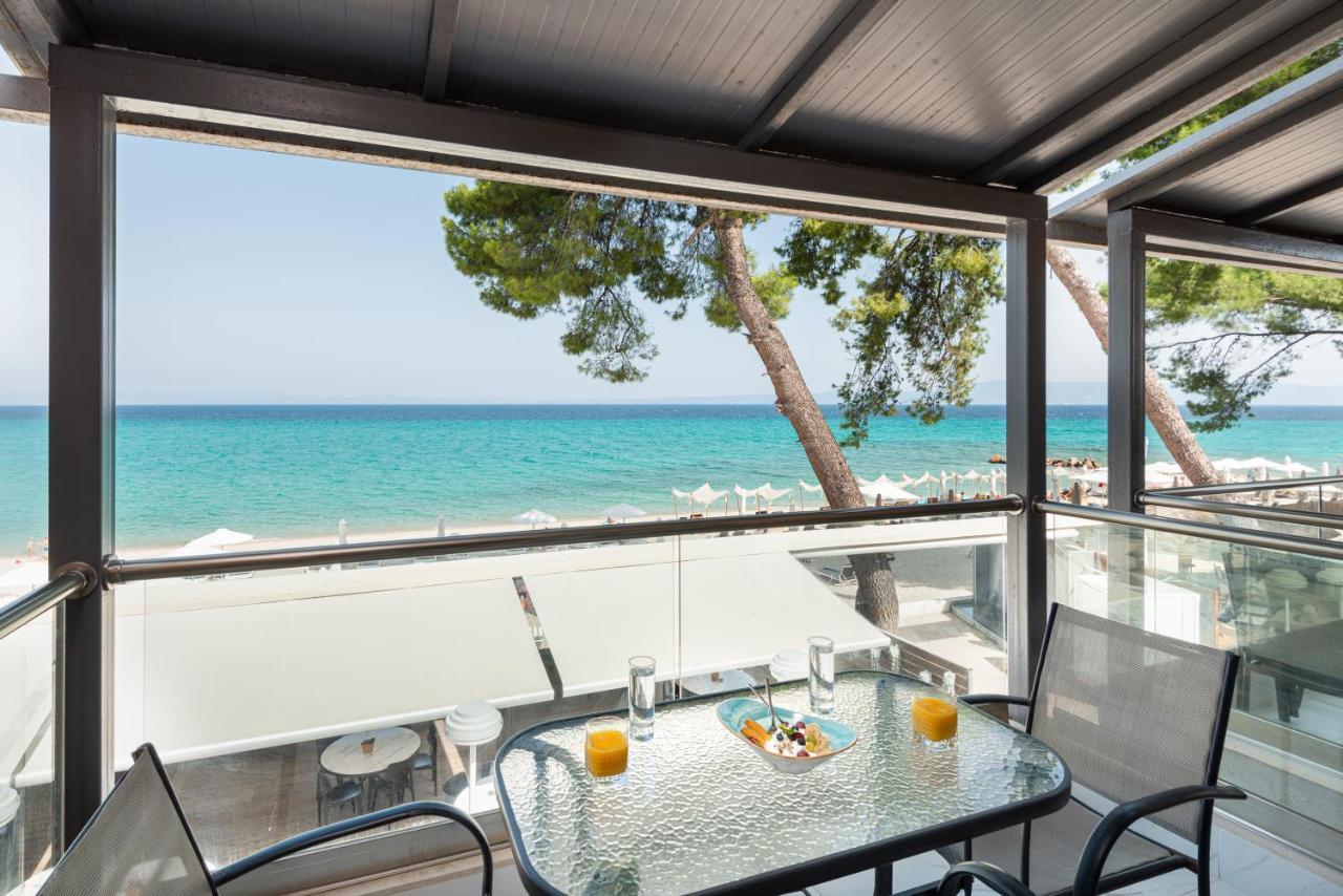Tridente Mare Apart Hotel Пефкохори Екстериор снимка