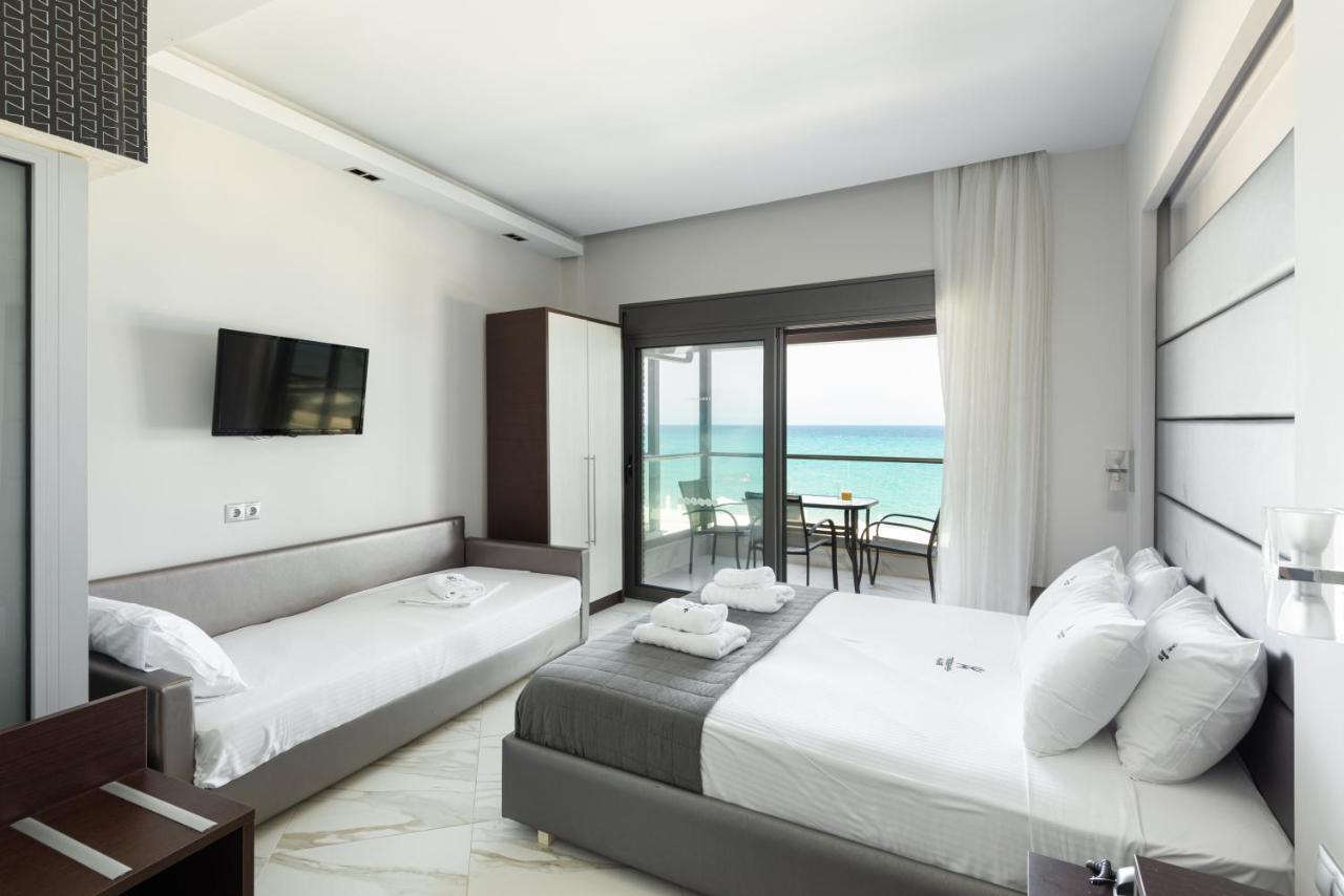 Tridente Mare Apart Hotel Пефкохори Екстериор снимка