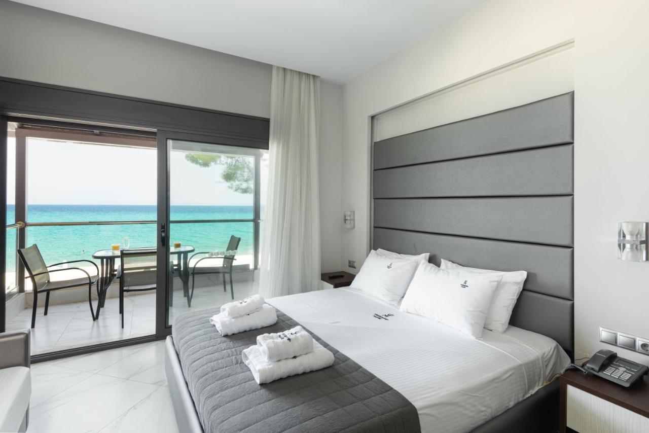 Tridente Mare Apart Hotel Пефкохори Екстериор снимка